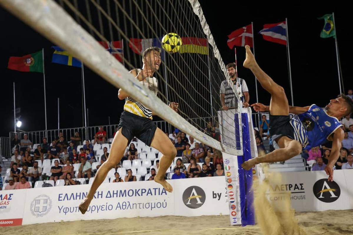Foot Volley European Championship Mediterranean Beach Games Heraklion, Crete 09/09/2023